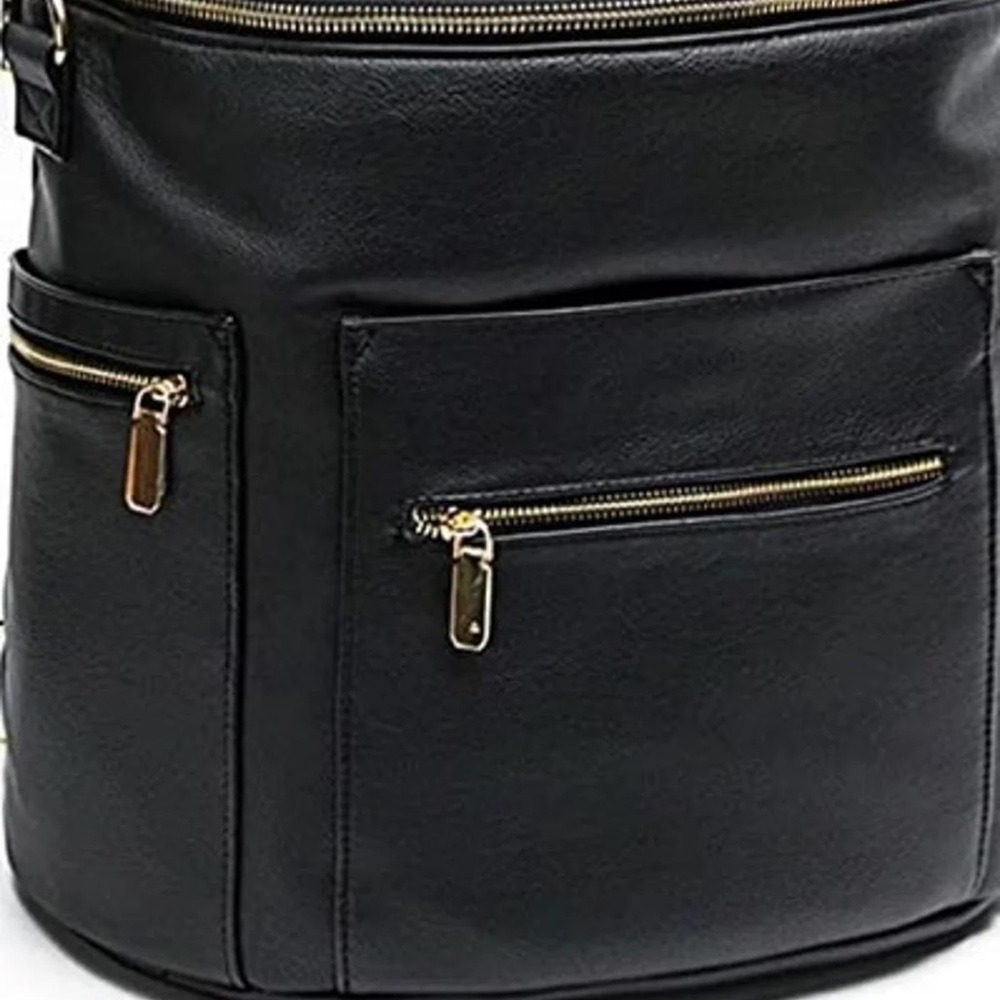 Fawn Design Diaper Bag Black Large Size
